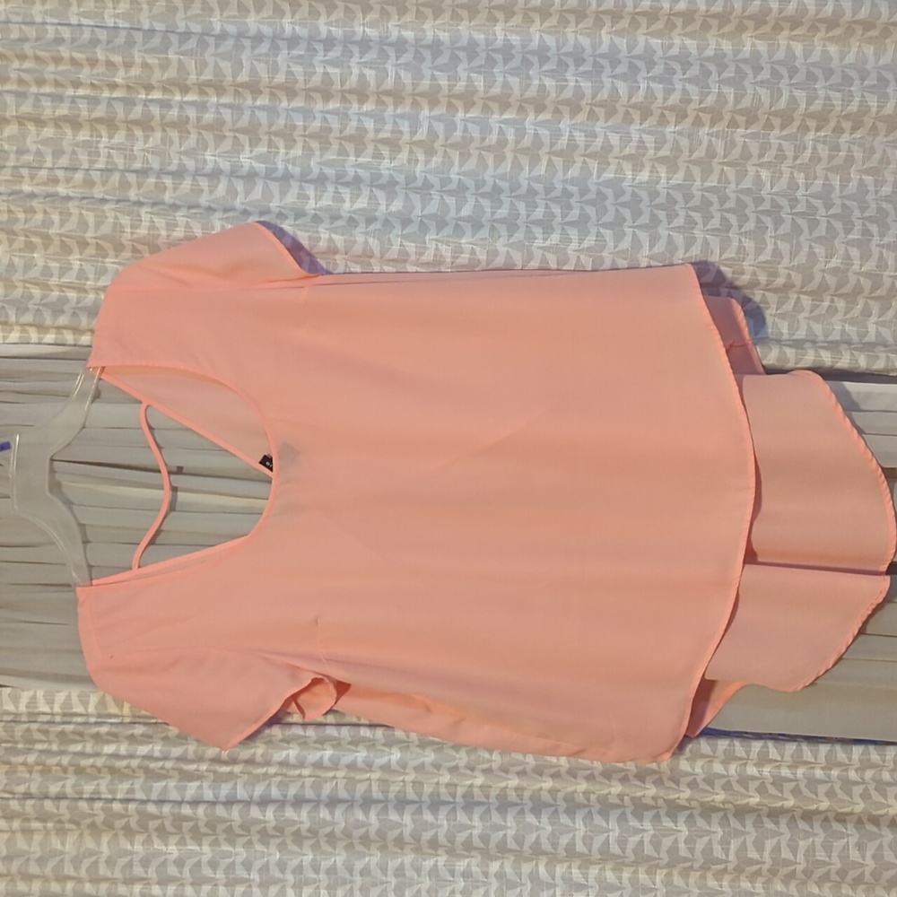 Torrid 1x pink shirt
